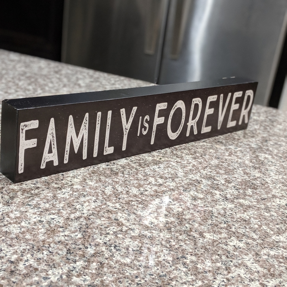 Family is Forever wall art 20" Long